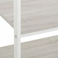 Wadiga Portemanteaux Et Patères Portant Vêtements Bois Et Métal Blanc - 55x45x150cm 6 Wadiga Portemanteaux Et Patères Portant Vêtements Bois Et Métal Blanc - 55x45x150cm -Meubles d'appoint Soldes portant vetements bois et metal blanc 55x45x150cm 1