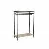 Mob In Valets De Nuits Et Portants Portant Vêtements Bois Et Métal L110 X H160 Cm -Meubles d'appoint Soldes portant vetements bois et metal l110 x h160 cm