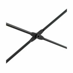 Wadiga Portemanteaux Et Patères Portant Vêtements Bois Et Métal Noir 1 étagère -Meubles d'appoint Soldes portant vetements bois et metal noir 1 etagere 3