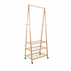 Leitmotiv Valets De Nuits Et Portants Portant Vêtements En Bambou