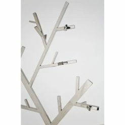 Kare Design Portemanteaux Et Patères Porte-manteau Arbre En Acier Argenté H195 -Meubles d'appoint Soldes porte manteau arbre en acier argente h195 2