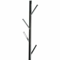 Beliani Portemanteaux Et Patères Porte-manteau Argenté En Chrome -Meubles d'appoint Soldes porte manteau argente en chrome 1