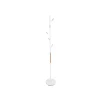 Leitmotiv Portemanteaux Et Patères Porte-manteau Design Bois Blanc -Meubles d'appoint Soldes porte manteau design bois blanc