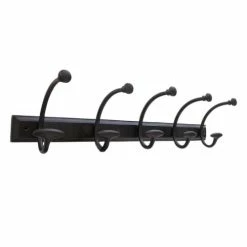 Decoclico Factory Portemanteaux Et Patères Porte Manteau En Métal Noir