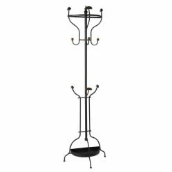 Maisons Du Monde Portemanteaux Et Patères Porte-manteau En Sapin Et Métal Effet Rouille