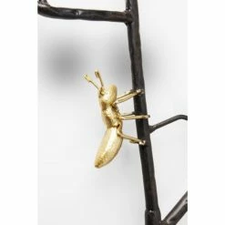 Kare Design Portemanteaux Et Patères Porte-manteau Fourmis Dorées Et Arbre En Acier H160 -Meubles d'appoint Soldes porte manteau fourmis dorees et arbre en acier h160 3