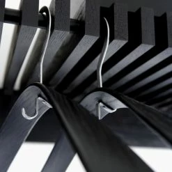 Skagerak Portemanteaux Et Patères Porte-manteau Mural Noir -Meubles d'appoint Soldes porte manteau mural noir 3