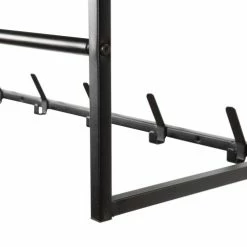 Woood Portemanteaux Et Patères Porte-manteaux 5 Crochets En Métal Noir -Meubles d'appoint Soldes porte manteaux 5 crochets en metal noir 3