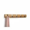Umbra Meubles D'appoint Porte Manteaux Flip Hook Bois Naturel -Meubles d'appoint Soldes porte manteaux flip hook bois naturel