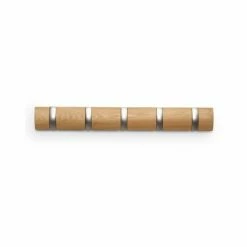 Umbra Meubles D'appoint Porte Manteaux Flip Hook Bois Naturel -Meubles d'appoint Soldes porte manteaux flip hook bois naturel 4