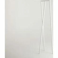 Custom Form Portemanteaux Et Patères Porte-manteaux Métal Blanc 50x40x173cm -Meubles d'appoint Soldes porte manteaux metal blanc 50x40x173cm 3