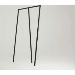 Custom Form Portemanteaux Et Patères Porte-manteaux Métal Noir 100x40x173cm -Meubles d'appoint Soldes porte manteaux metal noir 100x40x173cm 3