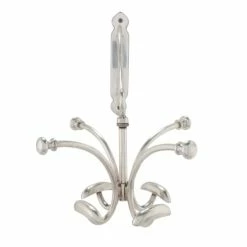 Signature Portemanteaux Et Patères Porte Manteaux Mural 8 Patères - Argent