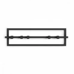 Umbra Portemanteaux Et Patères Porte-manteaux Mural En Métal Noir 53x15cm -Meubles d'appoint Soldes porte manteaux mural en metal noir 53x15cm 2