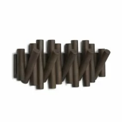 Umbra Portemanteaux Et Patères Porte Manteaux Picket Pin Marron