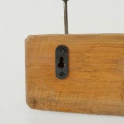 Wadiga Portemanteaux Et Patères Portemanteau Mural à 7 Accroches - 75x12x8cm -Meubles d'appoint Soldes portemanteau mural a 7 accroches 75x12x8cm 3