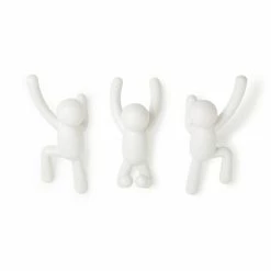 Umbra Portemanteaux Et Patères Portemanteau Mural Bonhomme, Lot De 3, Multicolores