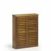 MOYCOR Paravents Tablette Radiateur En Bois De Mindi Marron L60 -Meubles d'appoint Soldes tablette radiateur en bois de mindi marron l60