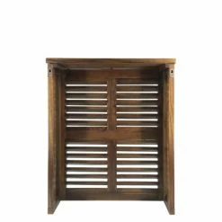 MOYCOR Paravents Tablette Radiateur En Bois De Mindi Marron L80 -Meubles d'appoint Soldes tablette radiateur en bois de mindi marron l80 3