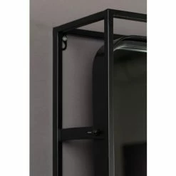 Dutchbone Portemanteaux Et Patères Vestiaire D'entrée Avec Miroir En Métal Et Cannage -Meubles d'appoint Soldes vestiaire d entree avec miroir en metal et cannage 5