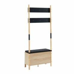 Baita Meubles D'entrée Et à Chaussures Vestiaire D'entrée Effet Chêne Et Gris H185cm Bois Et Gris 13 Baita Meubles D'entrée Et à Chaussures Vestiaire D'entrée Effet Chêne Et Gris H185cm Bois Et Gris -Meubles d'appoint Soldes vestiaire d entree effet chene et gris h185cm bois et gris 5