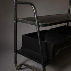 Dutchbone Meubles D'entrée Et à Chaussures Vestiaire D'entrée Métal Noir -Meubles d'appoint Soldes vestiaire d entree metal noir 3